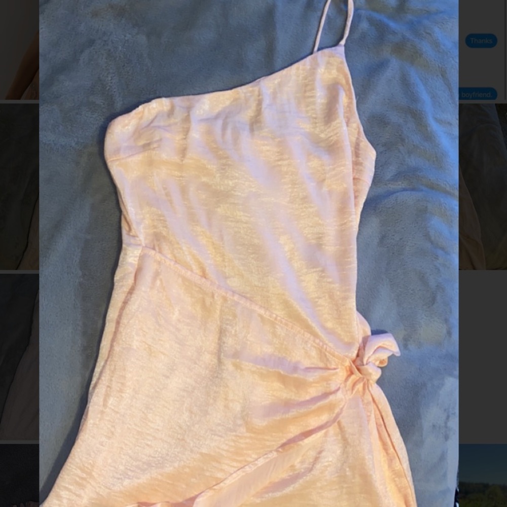 Lucy in the Sky dress. Silk Pink. Brand new.